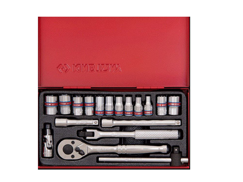 Bộ Tuýp 1/4 Hệ Inch Bông Kingtony 2019SR03