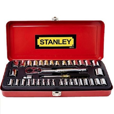 Bộ Đầu Tuýp 1/4” & 3/8”DR 37 Chi Tiết Stanley 89-518-1