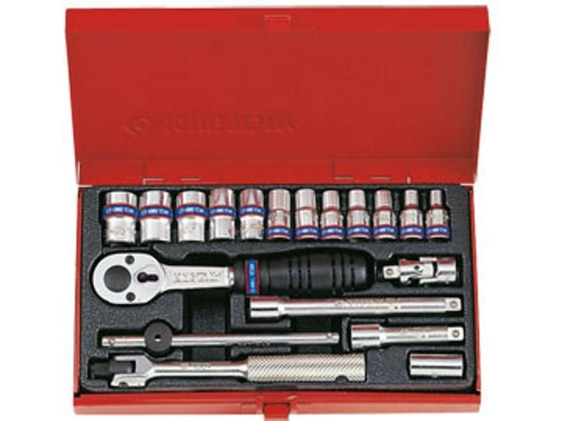 1/4'' Bộ tuýp 19 chi tiết Kingtony 2521MR