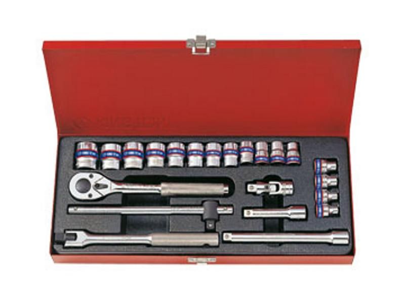 Bộ Tuýp 22 Chi Tiết Hệ Mét Kingtony 3023MR