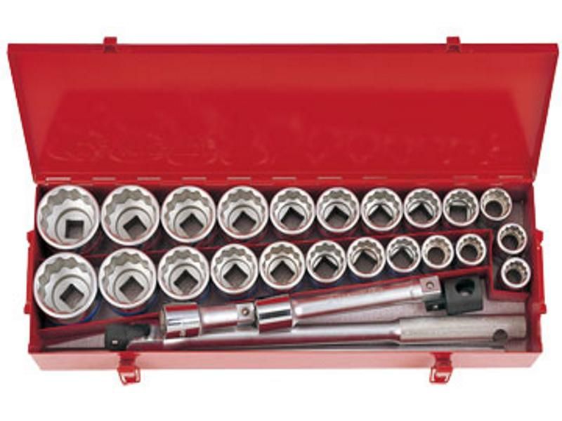 Bộ Tuýp 26 Chi Tiết Hệ Mét và Inch Kingtony 6226CR