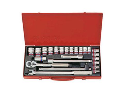 1/2'' Bộ tuýp 24 chi tiết hệ inch Kingtony 4026SR