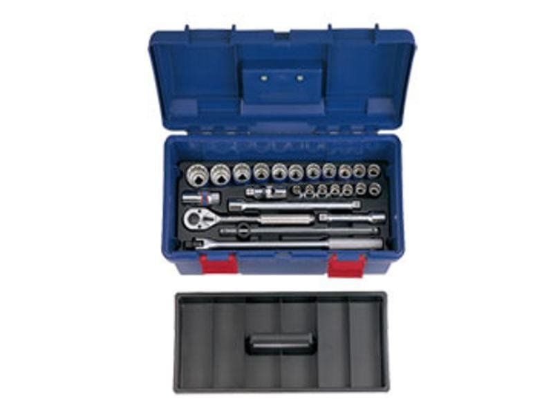 1/2'' Bộ tuýp 25 chi tiết hệ mét Kingtony  41026MR