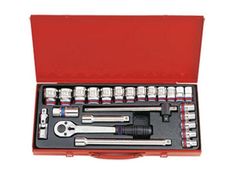 Bộ tuýp 24 chi tiết hệ inch Kingtony 4028SR