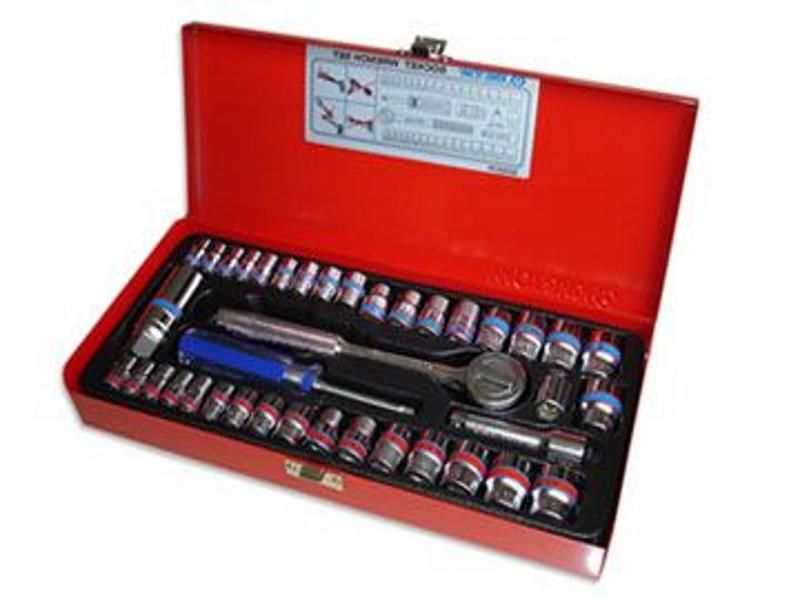 Bộ Tuýp 1/4'' & 3/8'' 39 Chi Tiết Kingtony 5032CR