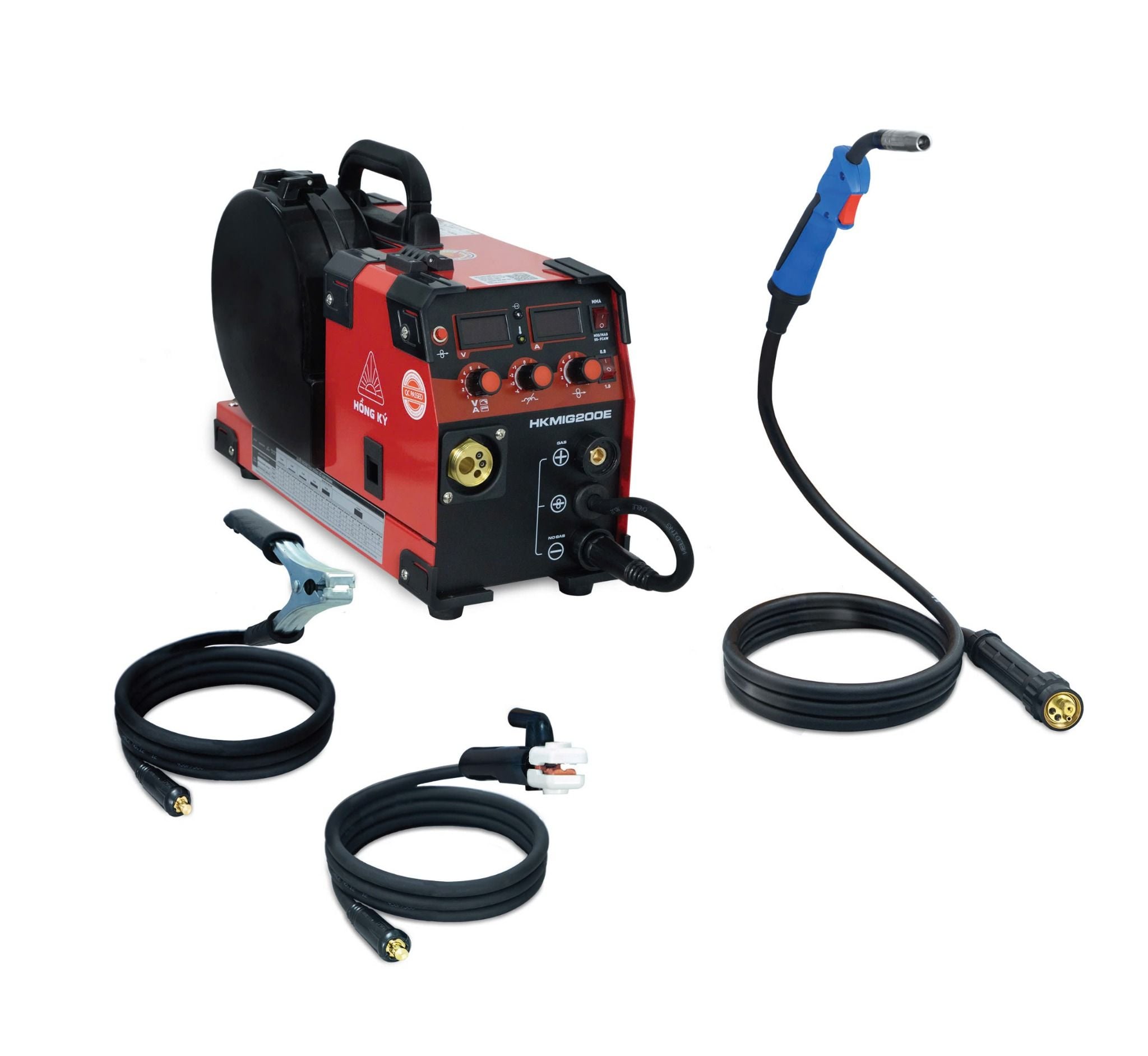 Máy Hàn MIG Không Dùng Khí Hồng Ký Eco 120A 220V - HKF1200E