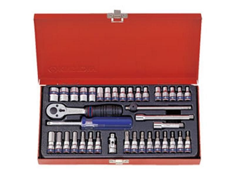 1/4'' Bộ tuýp 39 chi tiết Kingtony 2539MR