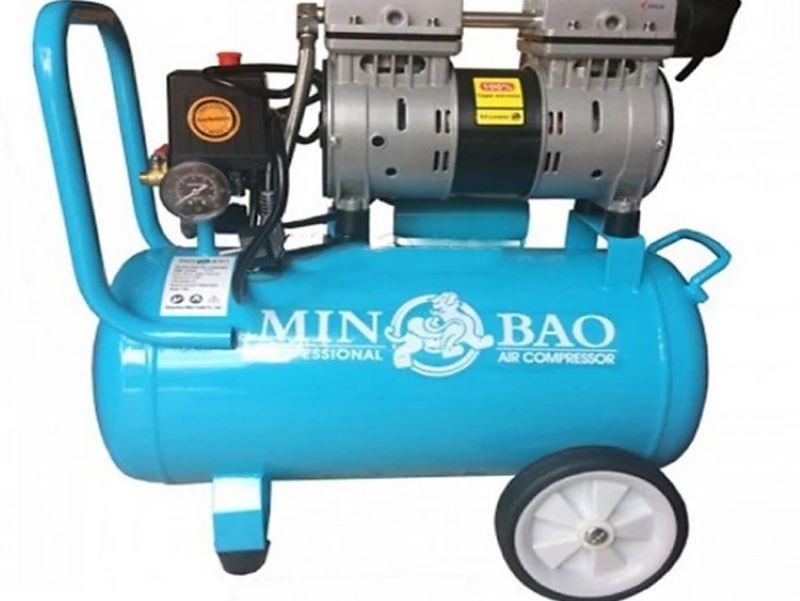 Máy Nén Khí Không Dầu (Xanh) MINBAO MB-O50L-2 MBKD50L