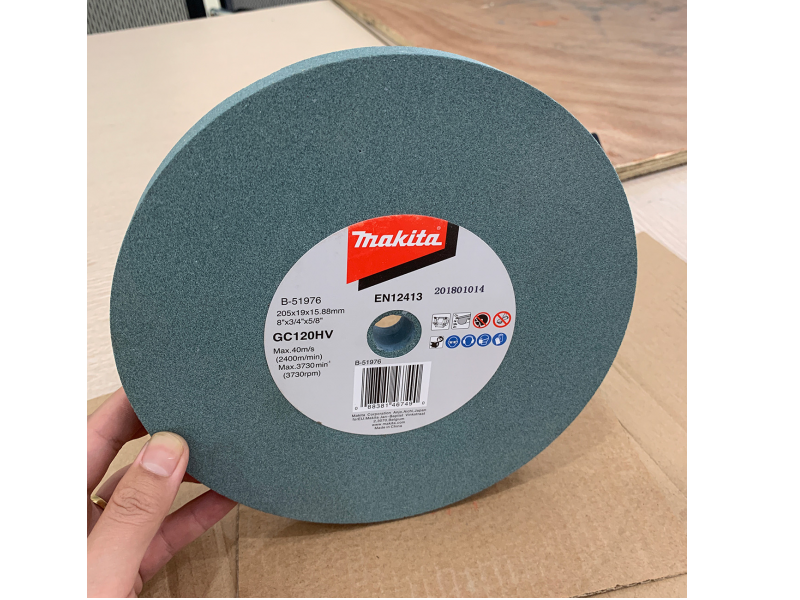 Đá mài tinh cho máy mài 2 đá Makita B-51976 (205x19x15.88mm)