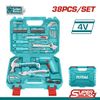 Ảnh thu nhỏ Bộ 38 Món Bao Gồm Máy Siết Vít TSDLI0404 Dùng Pin 4V THKTHP10386 1