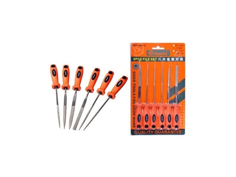 Bộ Giũa Kim Cương 6 Chi Tiết Asaki AK-3902