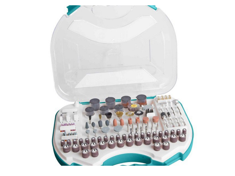 Bộ 250 linh kiện khoan mini TOTAL TACSD12501