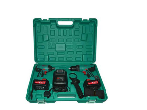 Bộ Combo Máy Khoan Bê Tông và Máy Siết Buloong Dùng Pin DCA ADKIT05E