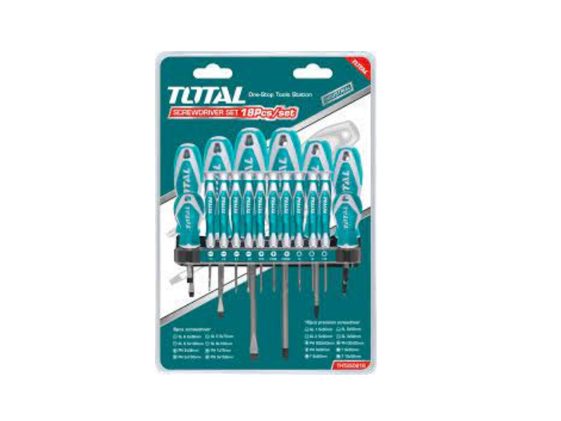 Bộ 18 tua vít TOTAL THT250618