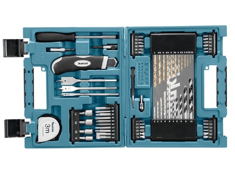 BỘ PHỤ KIỆN MŨI KHOAN VÀ VÍT 71 CHI TIẾT MAKITA D-33691