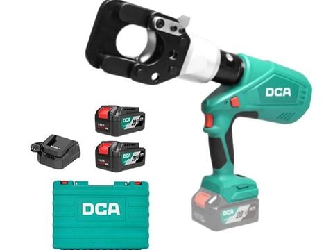Máy Cắt Cáp Thủy Lực Dùng Pin 20V DCA ADYJ55EM – Kèm 2 Pin 4.0Ah, 1 Sạc