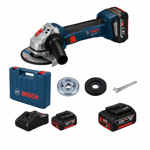 Máy Mài Góc Dùng Pin Bosch GWS 180-LI (100mm)