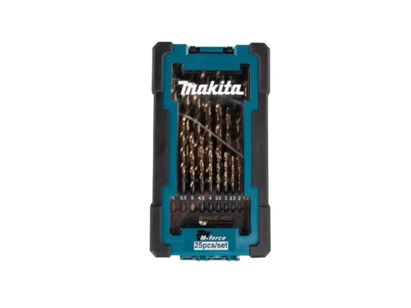 Bộ mũi khoan kim loại M-FORCE MAKITA (25 Cái/bộ) / D-67599