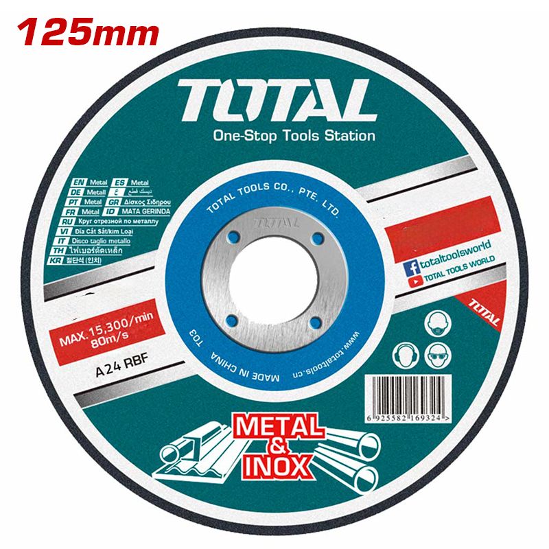 Đá Mài Kim Loại Total TAC2231251SA 5" (125mm) - hình ảnh sản phẩm thực tế 1