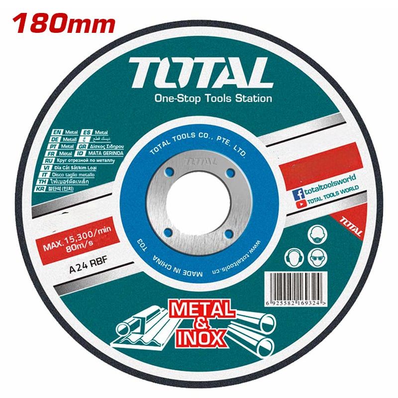 Đá Mài Kim Loại Total TAC2231801SA 7" (180mm)