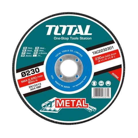 Đá Mài Kim Loại Total TAC2232301SA 9" (230mm)