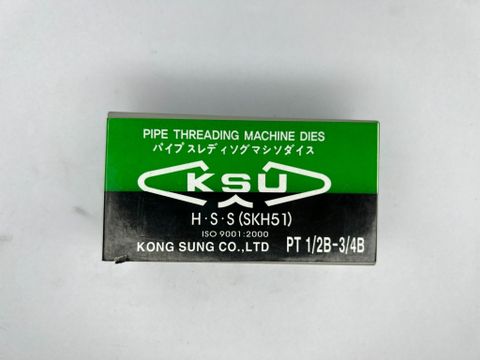 Dao Tiện Ren Ống Thép, Inox Kong Sung 1/2''-3/4''