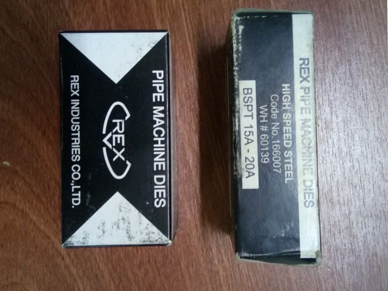 Dao Tiện Ren Ống Thép, Inox Rex 2''-3''