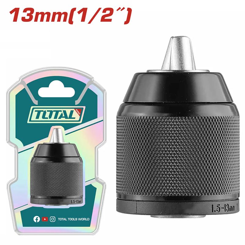 Đầu Khoan Sắt Tự Động 13mm Total TAC4513201 - hình ảnh sản phẩm thực tế 1