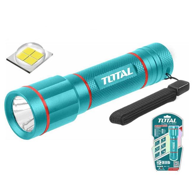 Đèn Pin Dùng Pin Tiểu Total TFL013AAA58 (Không Bao Gồm Pin) - hình ảnh sản phẩm thực tế 1