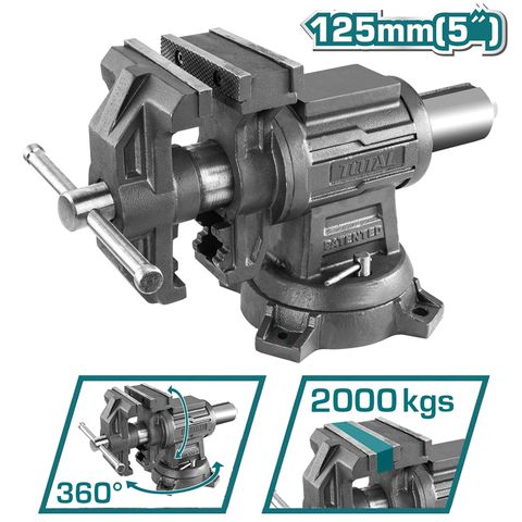 Ê Tô Kẹp Đa Năng 5" Total THTMF6156