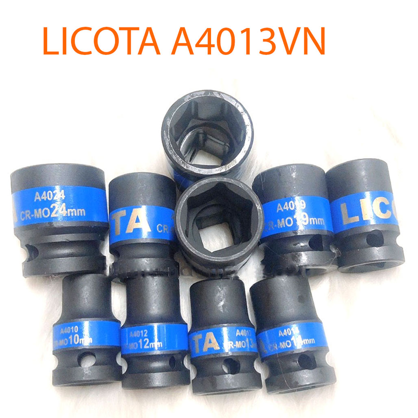 Đầu Típ Đen 1/2 Inch 13mm Lục Giác LICOTA A4013VN - hình ảnh sản phẩm thực tế 1