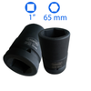 Ảnh thu nhỏ Đầu Tuýp Xi Đen 1 Inch, Lục Giác (6 Cạnh) 65mm Licota - A8065D 1