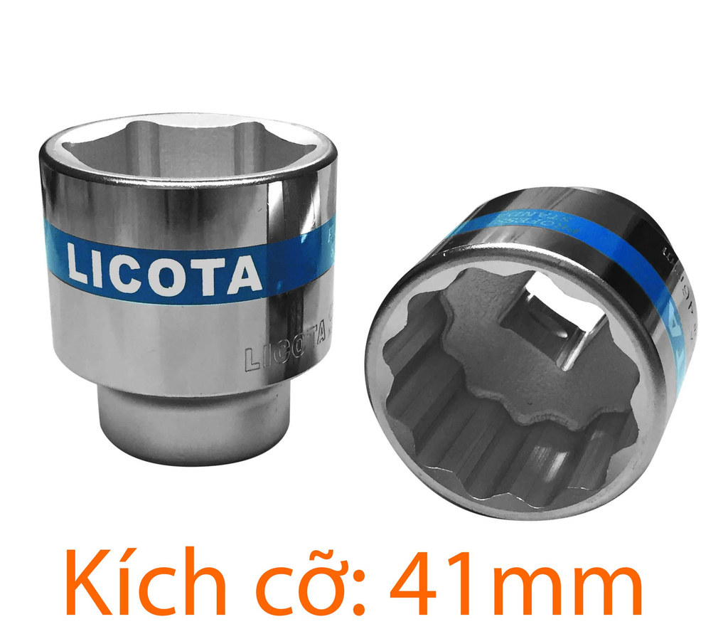 Đầu Tuýp LICOTA 3/4" (Lục + Bông) số 41 (N6041B) - hình ảnh sản phẩm thực tế 1