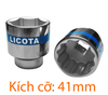 Ảnh thu nhỏ Đầu Tuýp LICOTA 3/4" (Lục + Bông) số 41 (N6041B) 1
