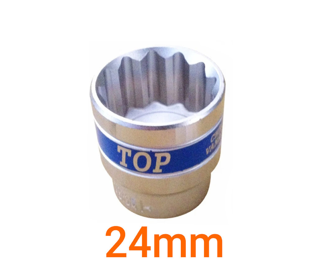 Đầu Tuýp Đức 1/2" Bông (TOP) số 24 - hình ảnh sản phẩm thực tế 1