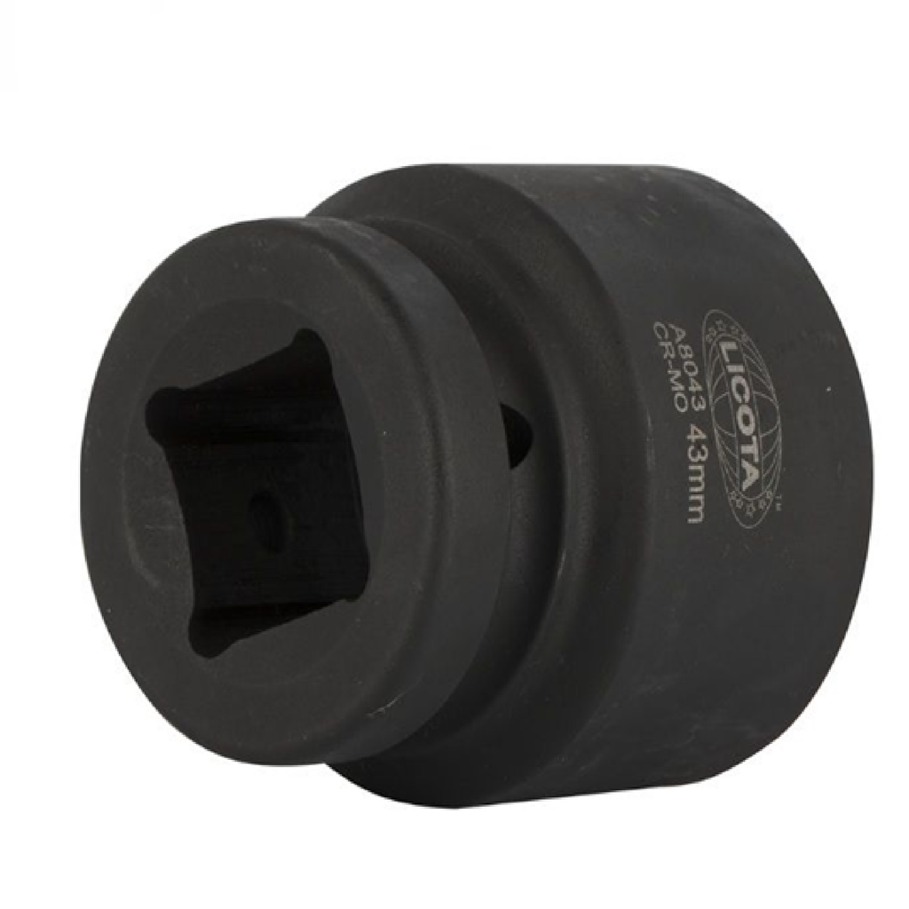 Đầu Típ Đen Ngắn, Lục Giác LICOTA 3/4 Số 38mm A6038 - hình ảnh sản phẩm thực tế 1