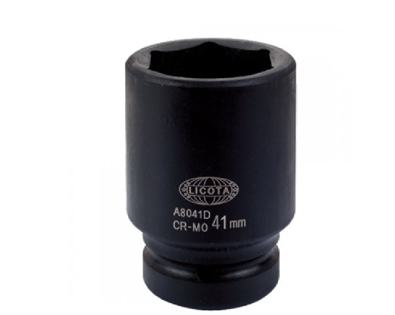 Đầu Tuýp Xi Đen 1 Inch, Lục Giác (6 Cạnh) 41mm Licota - A8041D - hình ảnh sản phẩm thực tế 1