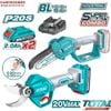 Ảnh thu nhỏ Bộ Combo 2 Máy Cắt Cành Và Máy Cưa Xích Mini Dùng Pin 20V Total TOSLI23012 1