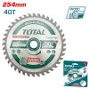 Ảnh thu nhỏ Lưỡi Cưa Gỗ TCT 40 Răng 254mm Total TAC231725 1