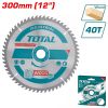Ảnh thu nhỏ Lưỡi Cưa Gỗ TCT 40 Răng 300mm Total TAC2311525T 1
