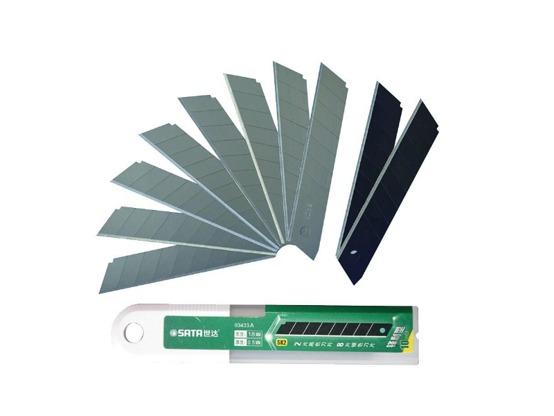 Lưỡi Dao Rọc Thẳng Thép 18mm