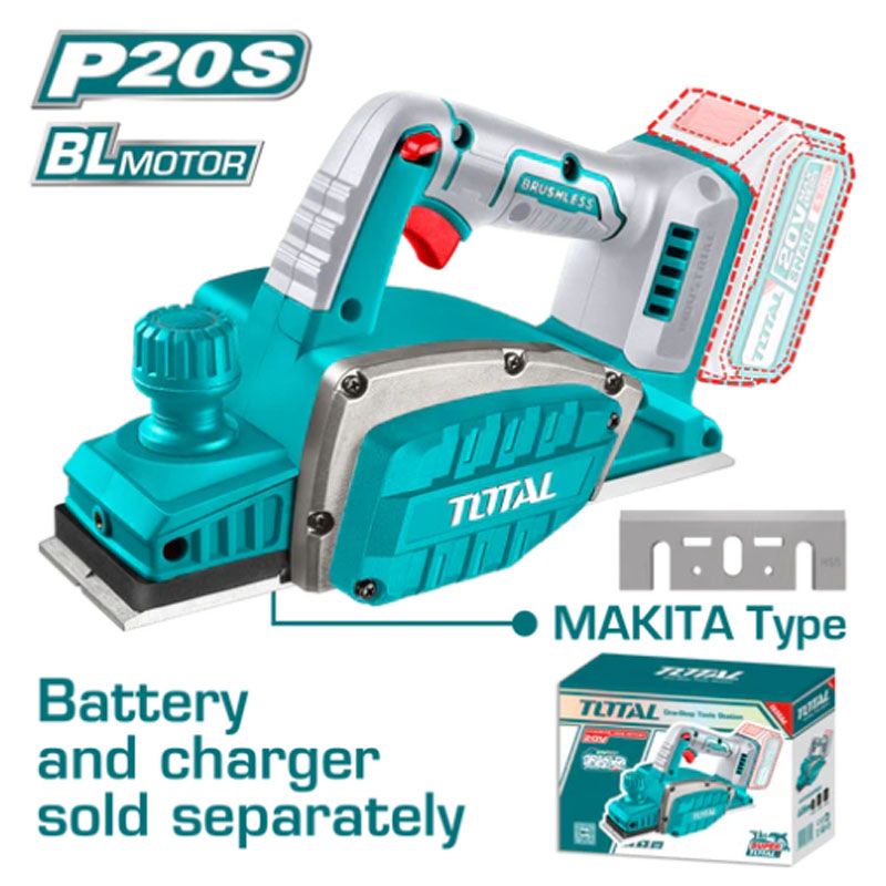 Máy Bào Than Dùng Pin 20V (Không Kèm Pin & Sạc) TRLI20401