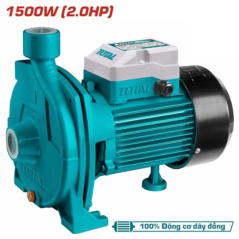 Máy Bơm Nước Đẩy Cao 1500W Total TWP215006