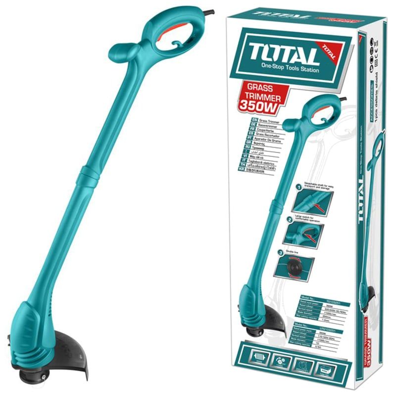 Máy Cắt Cỏ Cầm Tay Dùng Điện 350W Total TG103251 - hình ảnh sản phẩm thực tế 1