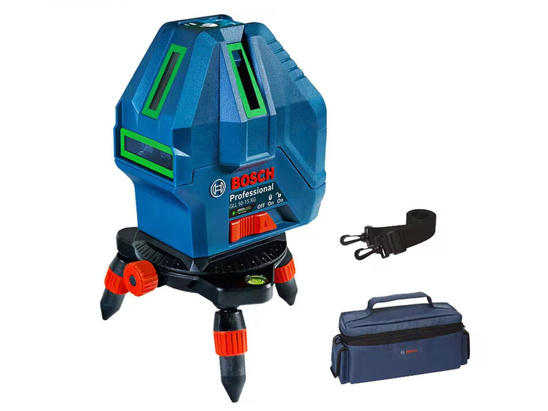 Máy Cân Mực Tia Laser Xanh Bosch GLL 50-15 XG