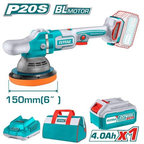 Máy Đánh Bóng Không Chổi Than Dùng Pin 20V TAPLI20151