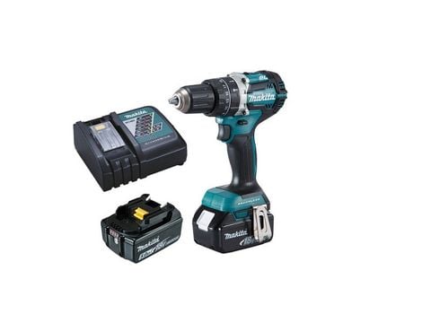 Máy Khoan Búa, Vặn Vít Dùng Pin(Bl)(18V) Makita DHP484RTE