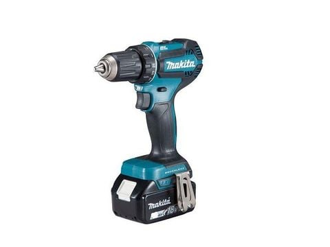 Máy Khoan Búa, Vặn Vít Dùng Pin(Bl)(18V) Makita DHP485SFE