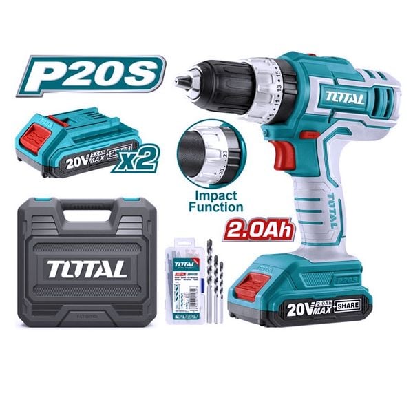 Máy Khoan Động Lực Dùng Pin 20V Total TIDLI2003 - hình ảnh sản phẩm thực tế 1