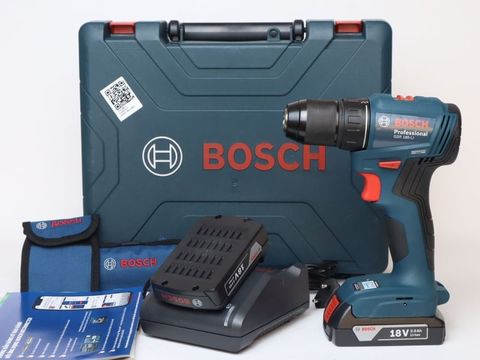 Máy Khoan Pin 18V Bosch GSR 185-LI (Combo 2 pin + 1 sạt)